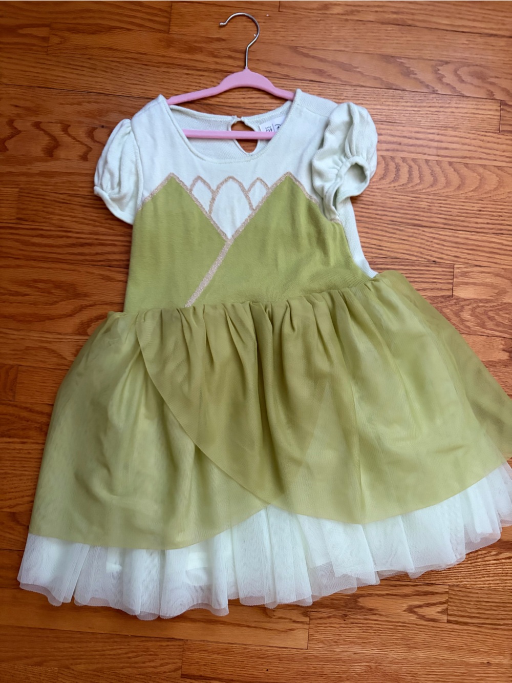 GAP Disney Princess Tiana Green dress